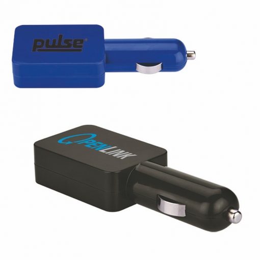 Duo Flat USB Car Adapter
