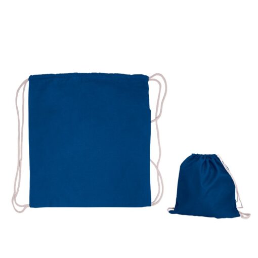 5 Oz. Cotton Drawstring Cinch-Up Backpack-4
