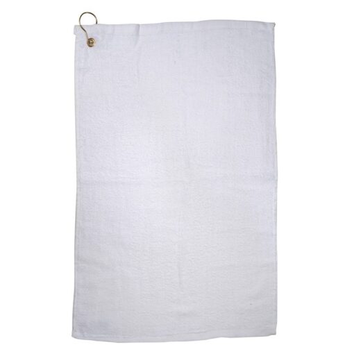 Golf Towel w/Grommet & Hook (16"x25")-6