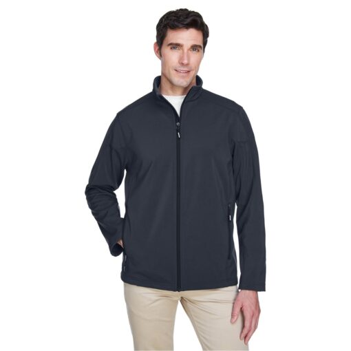 CORE 365 Men's Cruise Two-Layer Fleece Bonded Soft Shell Jacket-3