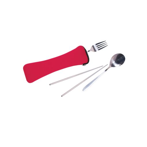 PRIME LINE Travel Cutlery Set In Zip Pouch-3