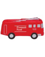 Fire Truck Shape Stress Ball