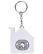 House Tape Measure Key Chain 3'