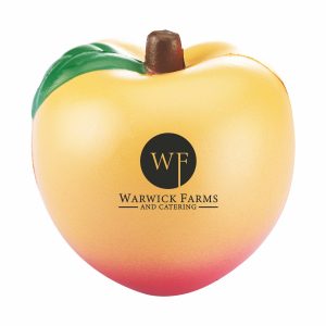 Peach Shape Stress Ball