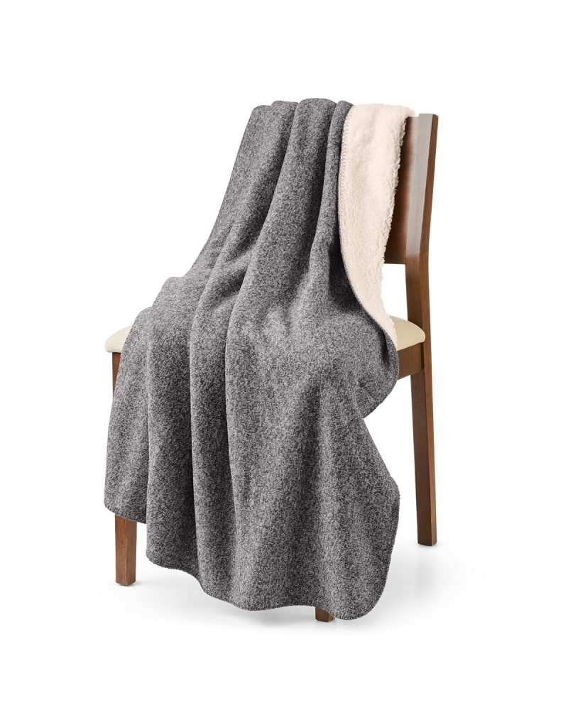 Thick Needle Sherpa Blanket - 1
