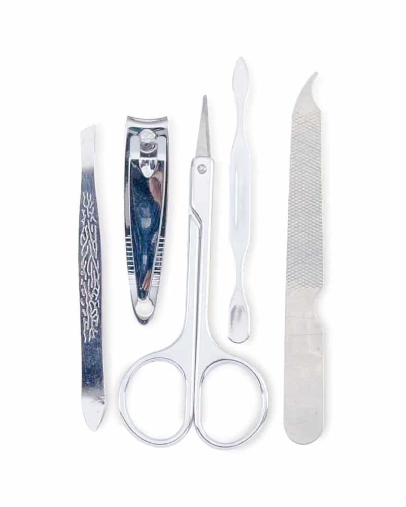 Translucent Five-Piece Manicure Pouch - 1