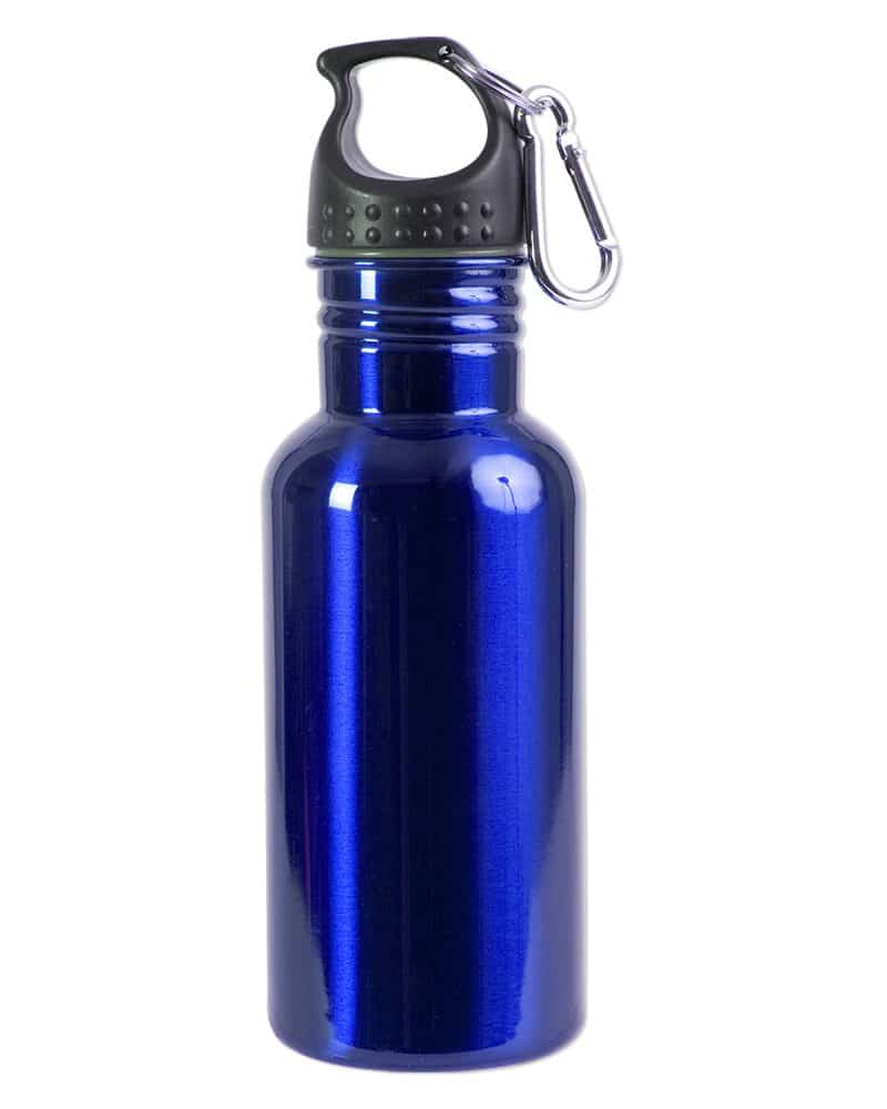 17 oz Stainless Steel Adventure Water Bottle With Carabiner - 3
