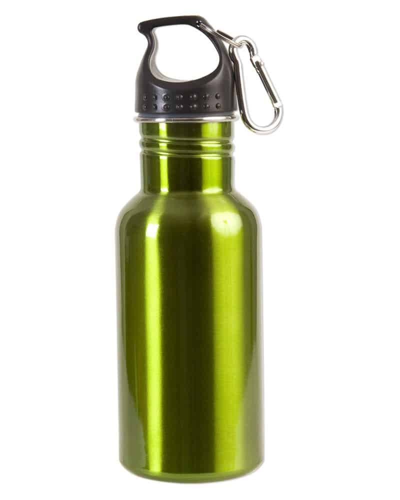 17 oz Stainless Steel Adventure Water Bottle With Carabiner - 4