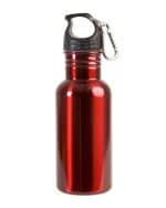 17 oz Stainless Steel Adventure Water Bottle With Carabiner - 6