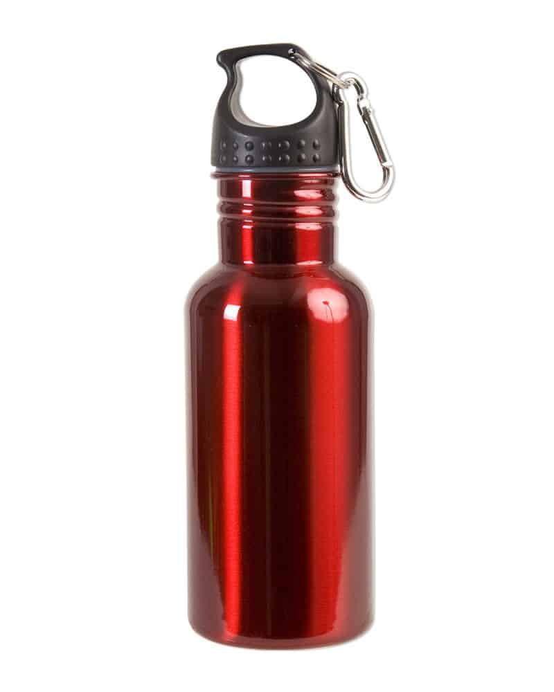 17 oz Stainless Steel Adventure Water Bottle With Carabiner - 6