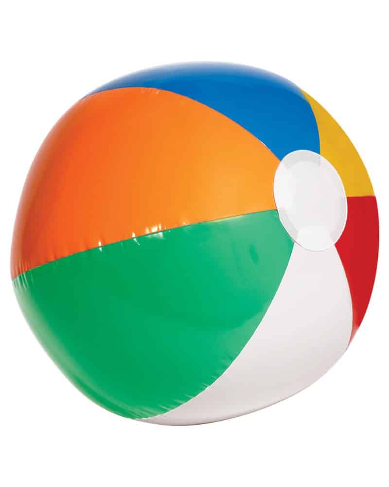 6" Multicolored Beach Ball - 3