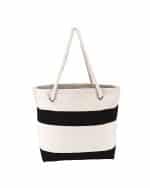 Cotton Resort Tote Bag with Rope Handle - 2