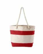 Cotton Resort Tote Bag with Rope Handle - 4