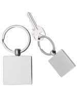 Square Metal Keychain - 2
