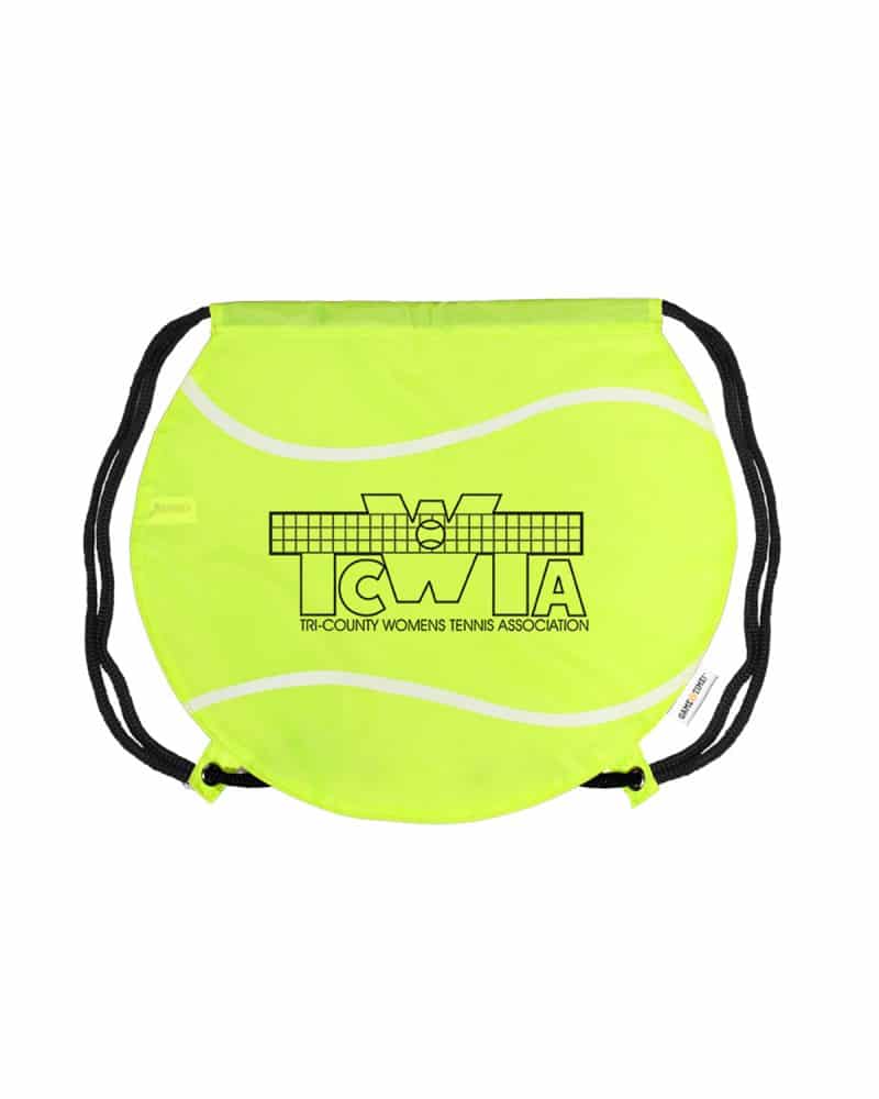 Tennis Ball Drawstring Bag