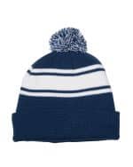 Knit Beanie With Pom Pom - 2
