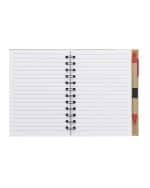 Paper Notebook with Die Cut Heart Shape - 2