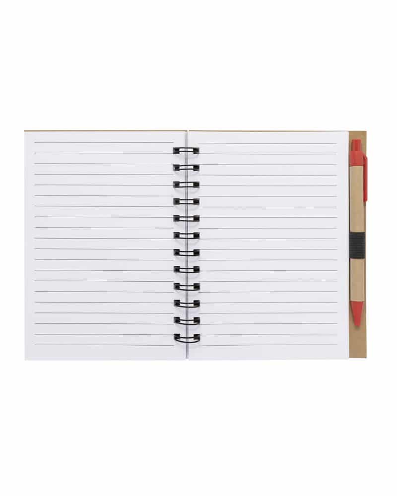 Paper Notebook with Die Cut Heart Shape - 2