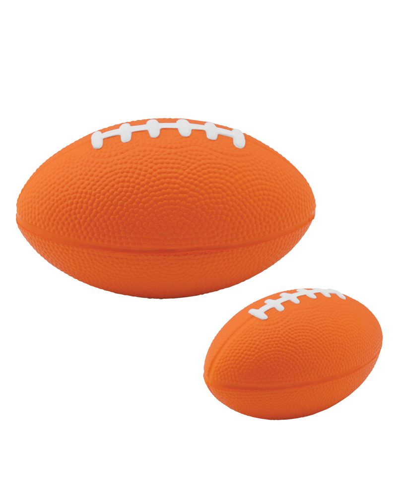 5" Football Shape Stress Ball - 5