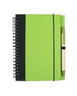 Contrast Paperboard Spiral Notebook & Pen 5.5" x 7.125" - 6