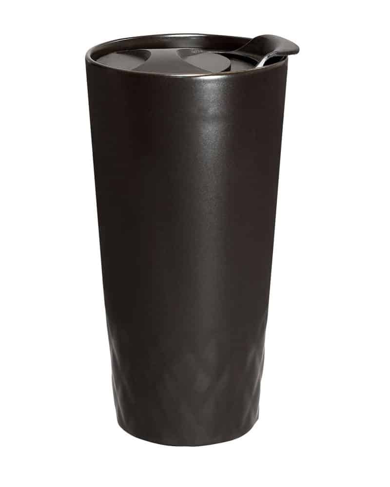 14 oz Double Wall Ceramic Textured Tumbler - 1
