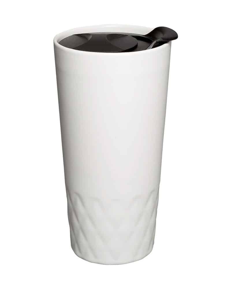 14 oz Double Wall Ceramic Textured Tumbler - 4