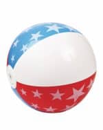 16" Patriotic Inflatable Beach Ball - 1