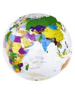 16" World Globe Beach Ball - 4