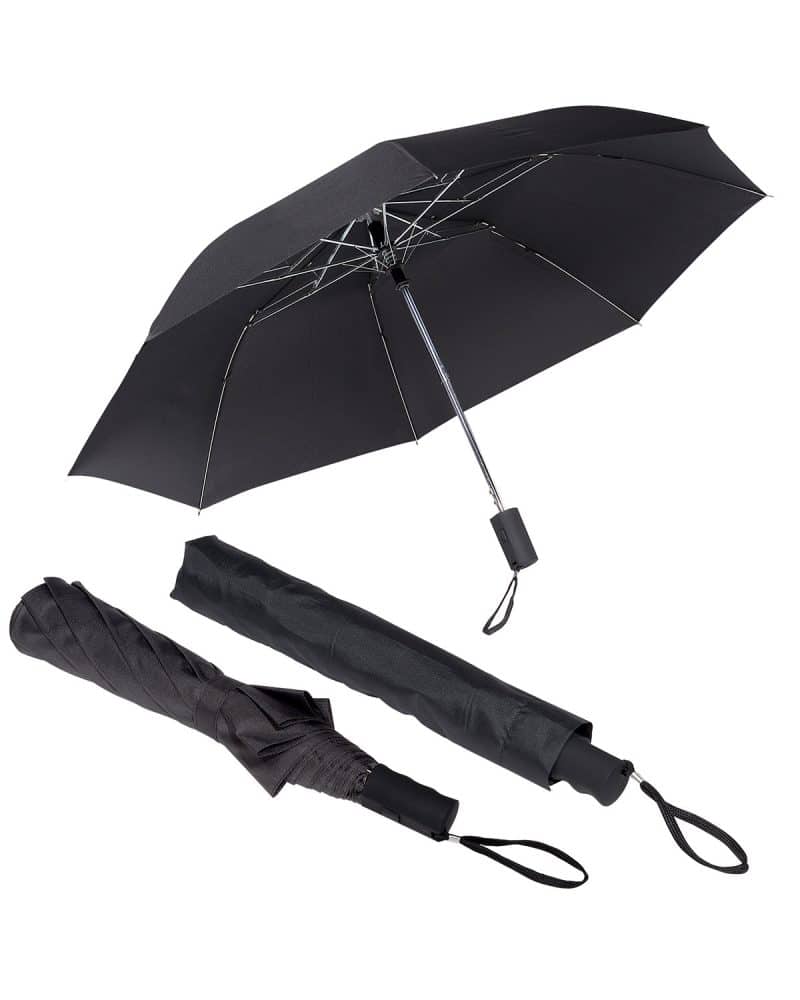 44" Arc Vented Auto Open Folding Umbrella - 2