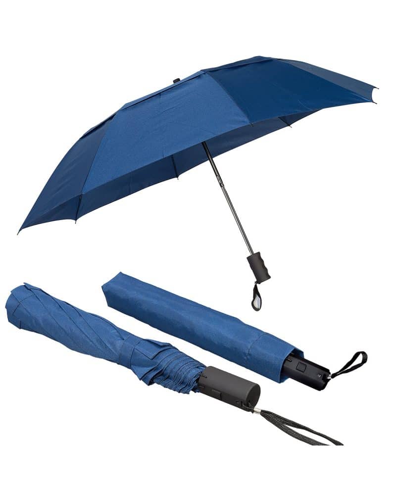 44" Arc Vented Auto Open Folding Umbrella - 3