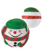 Happy Holiday Snowman Shape Stress Ball - 1