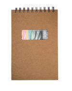 Notebook With Colored Pencils - 1
