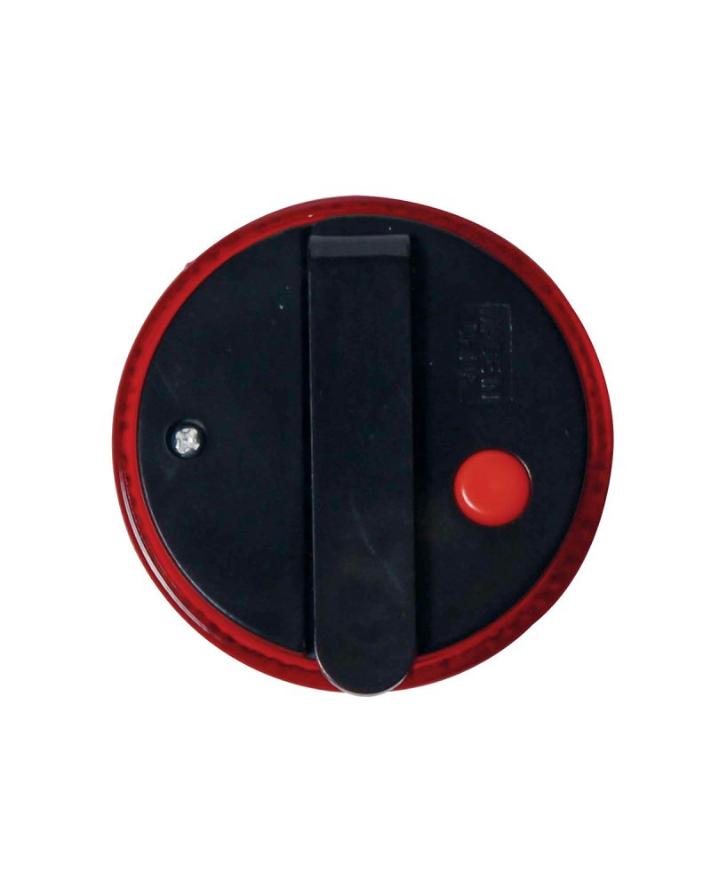 Round Flashing Clip On Safety Button - 5