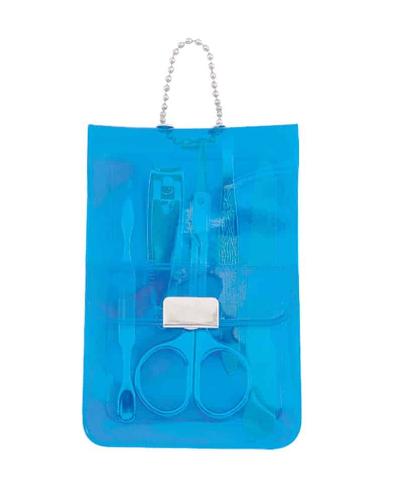 Translucent Five-Piece Manicure Pouch - 5