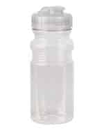 USA Made 20 oz Translucent Sport Water Bottle With Snap Cap - 1