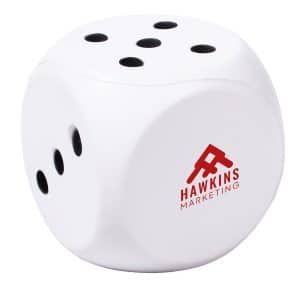 Dice Shape Stress Ball
