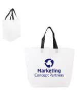 Two-Tone Heat Sealed Non-Woven Tote Bag