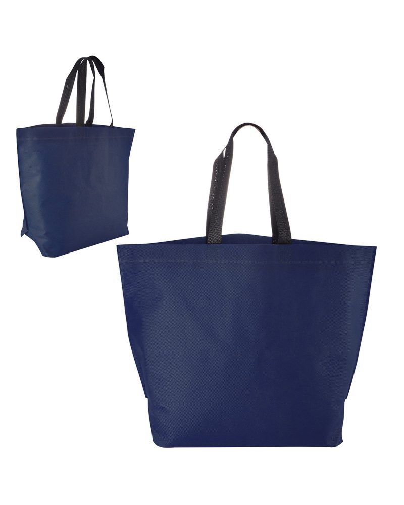Two-Tone Heat Sealed Non-Woven Tote Bag - 2