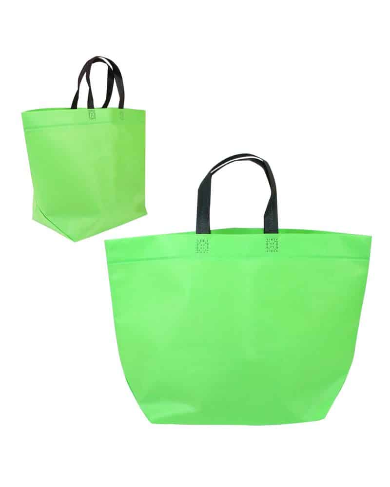 Two-Tone Heat Sealed Non-Woven Tote Bag - 4