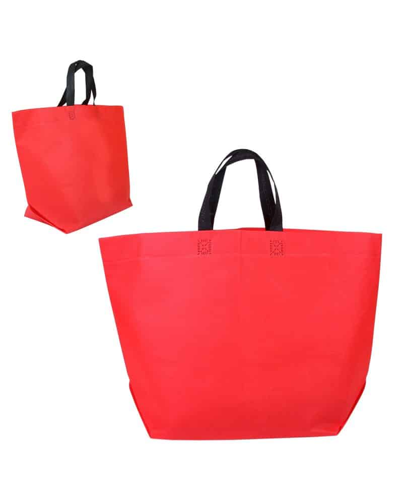 Two-Tone Heat Sealed Non-Woven Tote Bag - 6