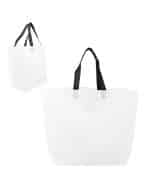 Two-Tone Heat Sealed Non-Woven Tote Bag - 9